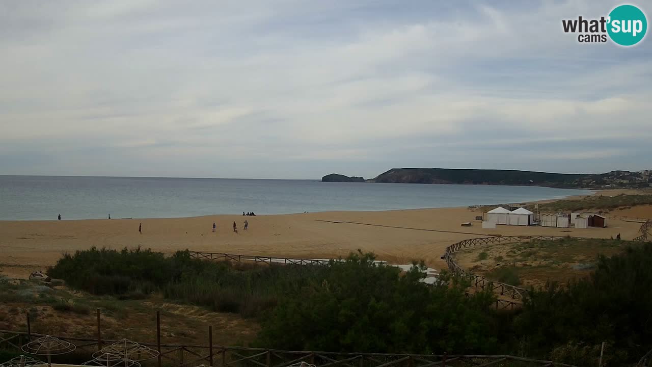 Webcam Torre dei Corsari – Live Beach View from Punta Usai