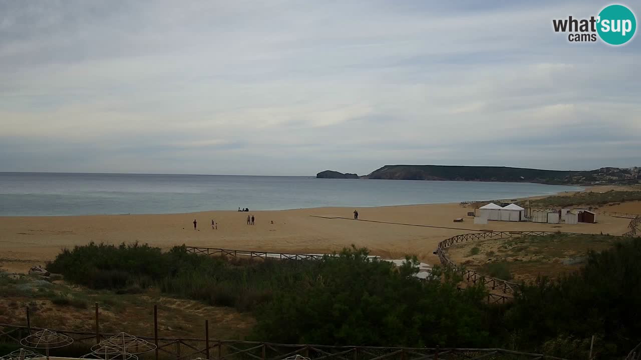 Webcam Torre dei Corsari – Liveblick auf den Strand von Punta Usai
