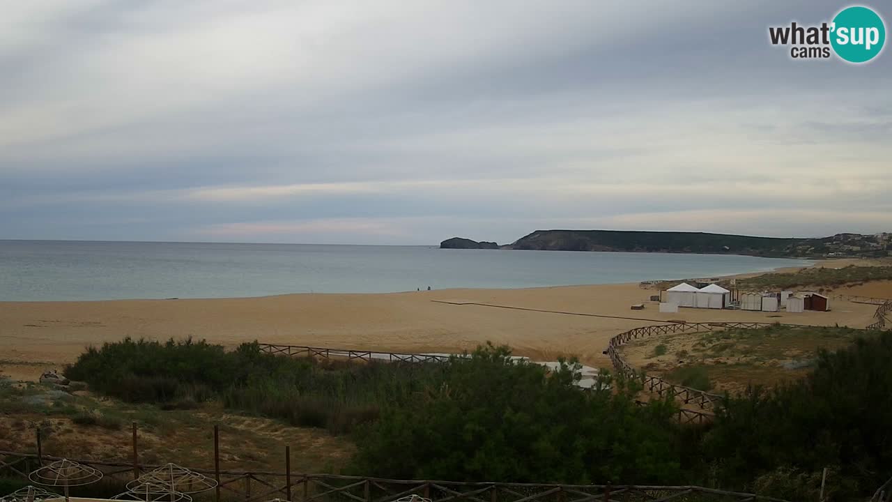 Webcam Torre dei Corsari – Live Beach View from Punta Usai