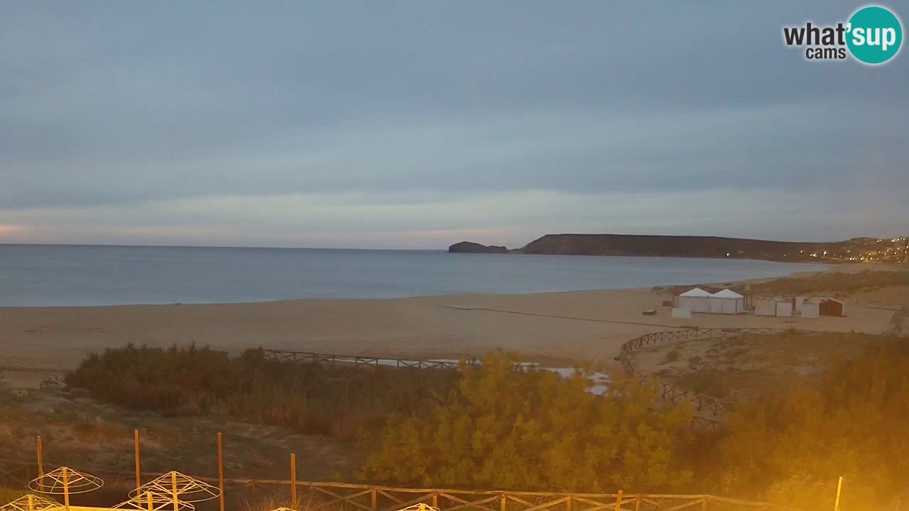 Webcam Torre dei Corsari – Vue en direct sur la plage depuis Punta Usai