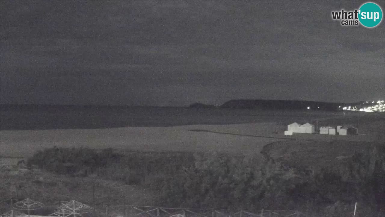 Webcam Torre dei Corsari – Live Beach View from Punta Usai
