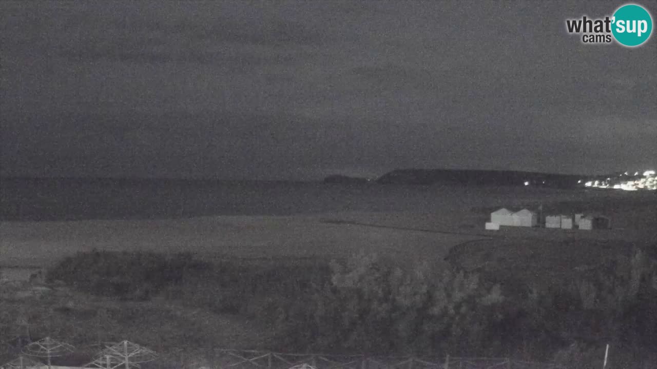 Webcam Torre dei Corsari – Live Beach View from Punta Usai