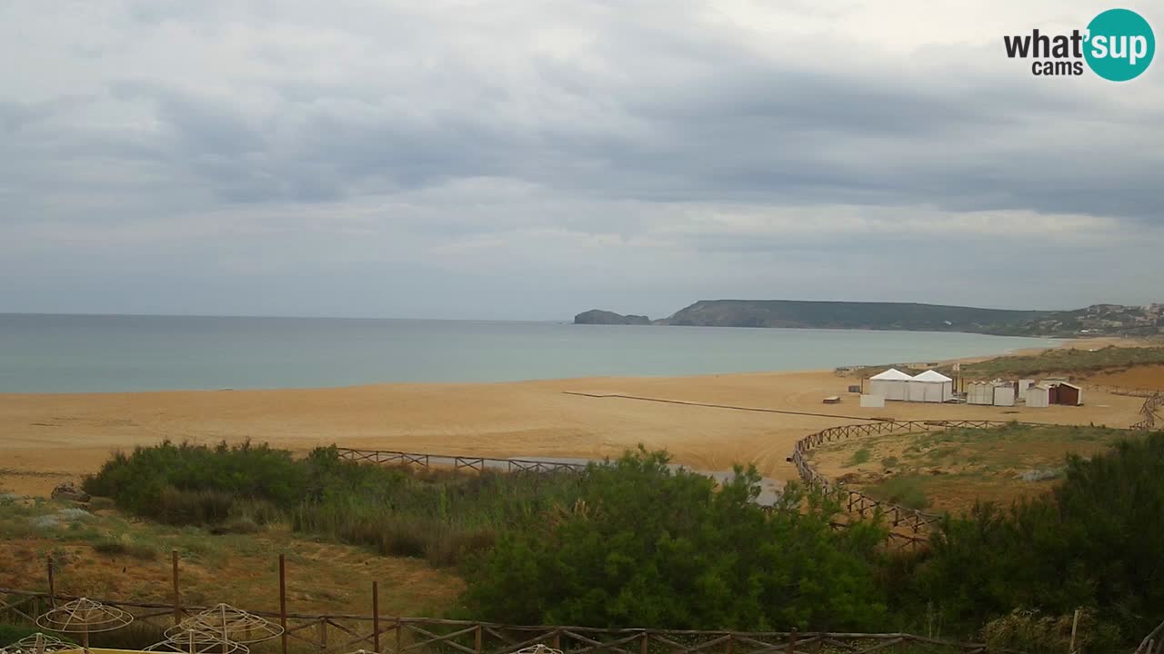 Webcam Torre dei Corsari – Liveblick auf den Strand von Punta Usai