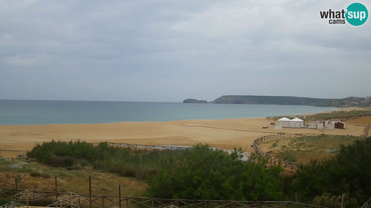 Webcam Torre dei Corsari – Liveblick auf den Strand von Punta Usai