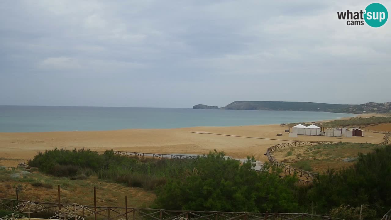 Webcam Torre dei Corsari – Vista live sulla spiaggia da Punta Usai
