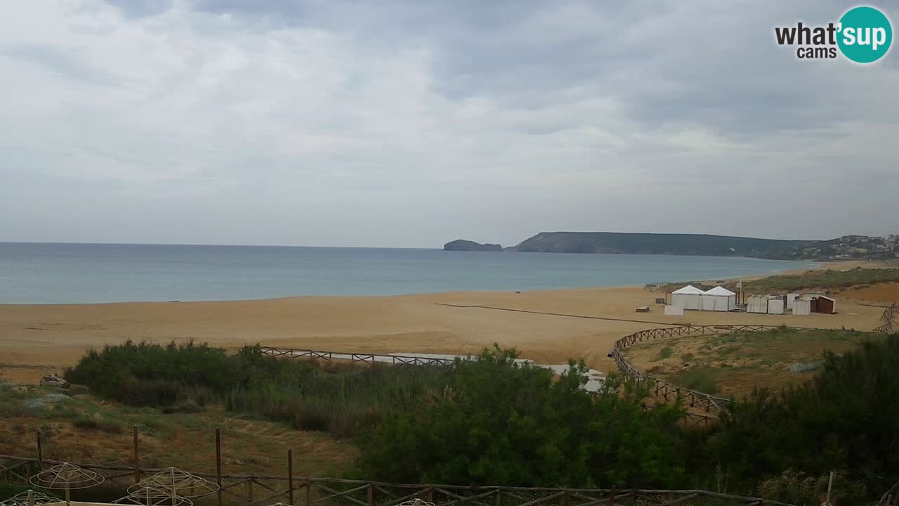 Webcam Torre dei Corsari – Liveblick auf den Strand von Punta Usai