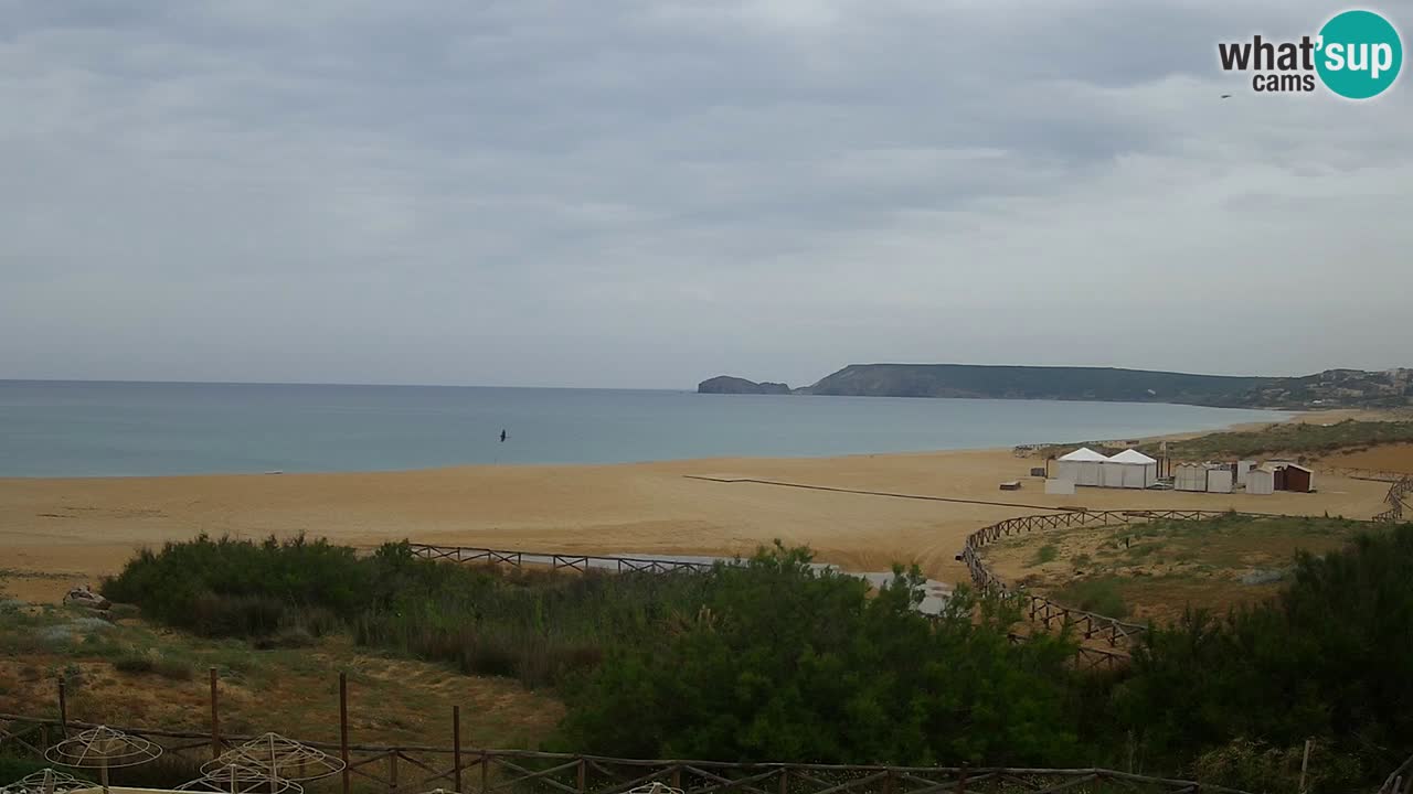 Cámara web Torre dei Corsari – Vista en directo de la playa desde Punta Usai