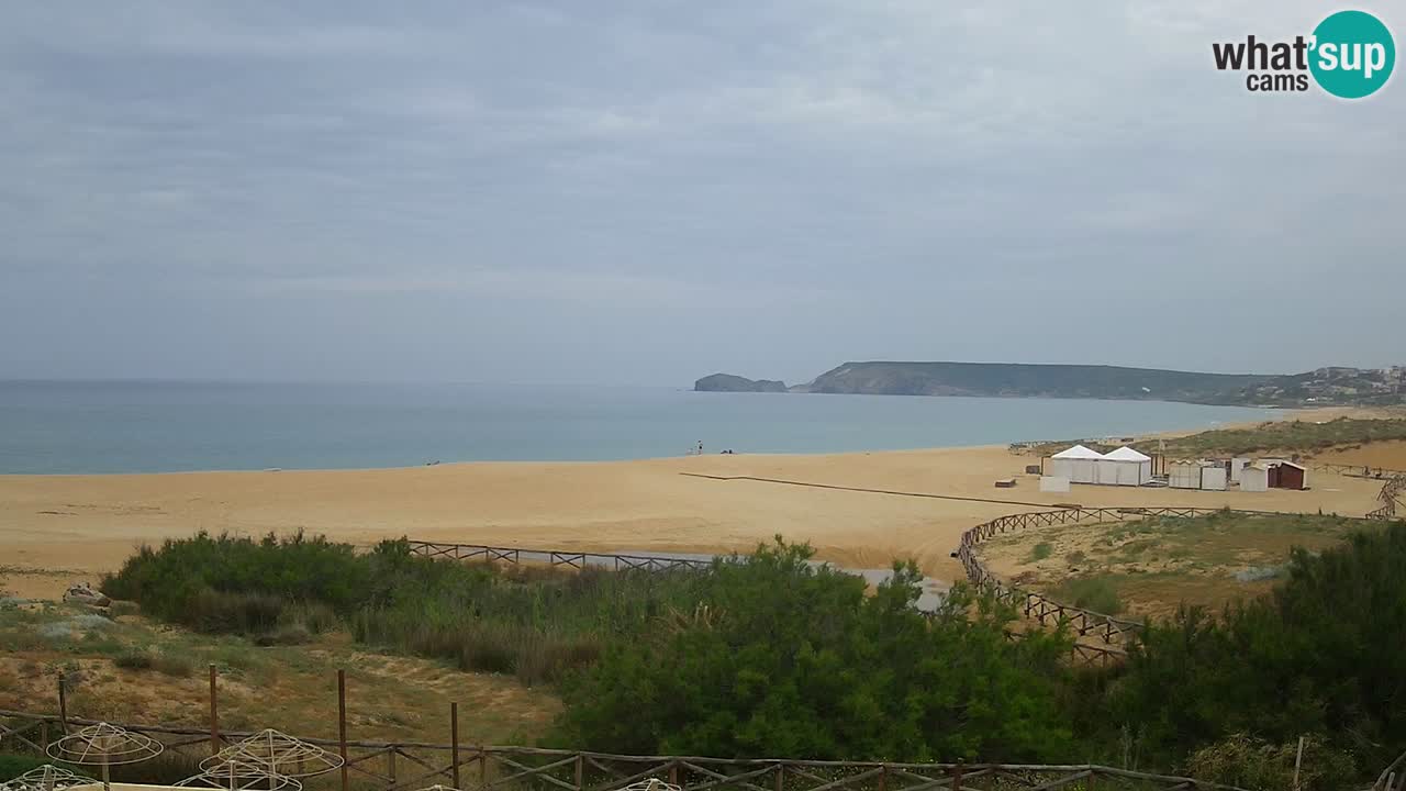 Webcam Torre dei Corsari – Vista live sulla spiaggia da Punta Usai