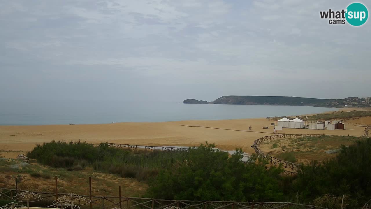 Webcam Torre dei Corsari – Liveblick auf den Strand von Punta Usai