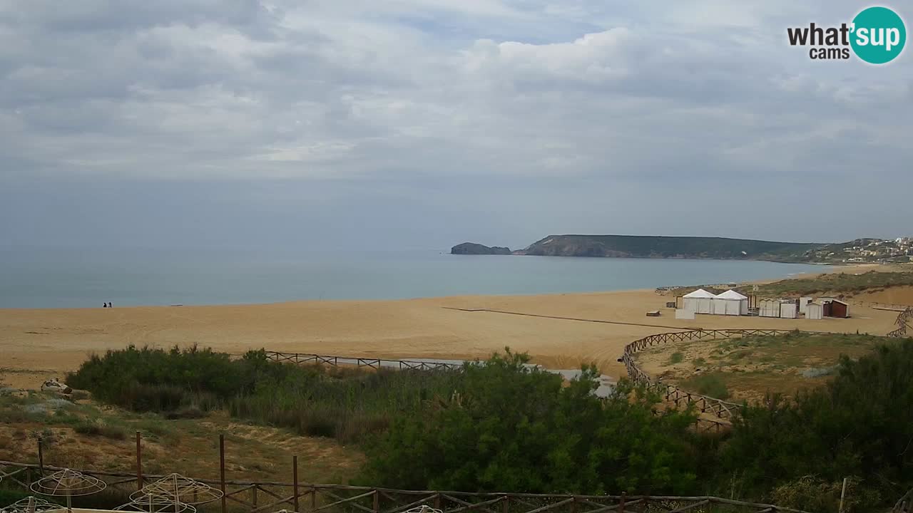 Webcam Torre dei Corsari – Vue en direct sur la plage depuis Punta Usai