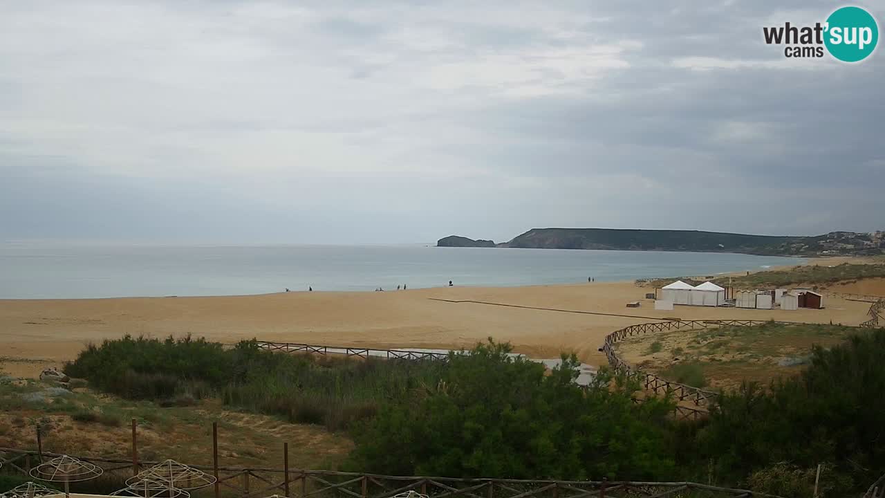 Cámara web Torre dei Corsari – Vista en directo de la playa desde Punta Usai
