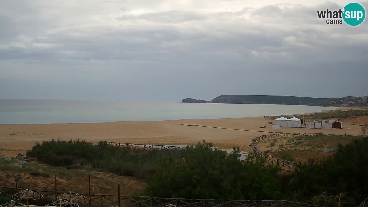 Webcam Torre dei Corsari – Live Beach View from Punta Usai