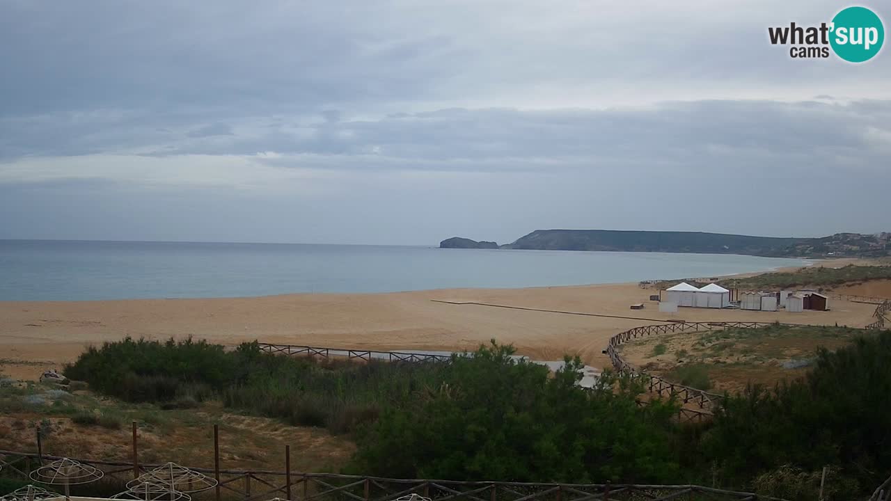 Webcam Torre dei Corsari – Live Beach View from Punta Usai