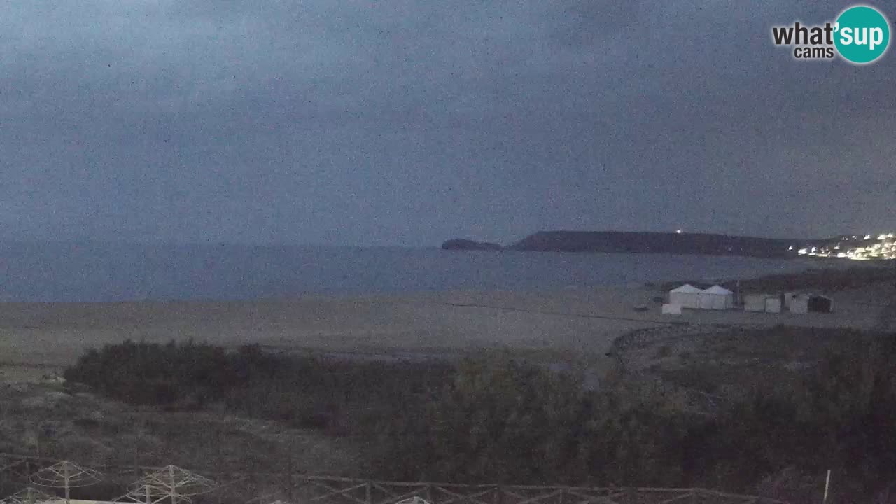 Webcam Torre dei Corsari – Live Beach View from Punta Usai