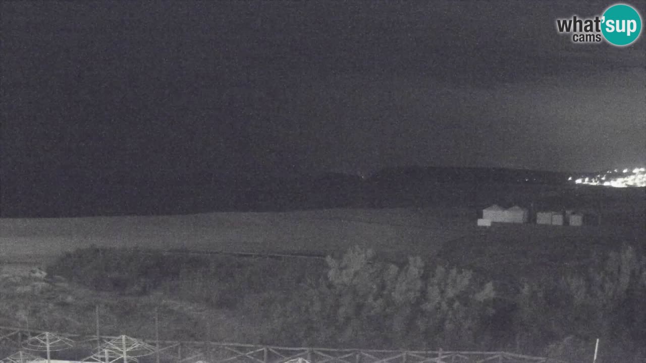 Webcam Torre dei Corsari – Vue en direct sur la plage depuis Punta Usai