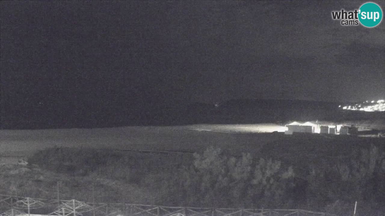 Webcam Torre dei Corsari – Vue en direct sur la plage depuis Punta Usai