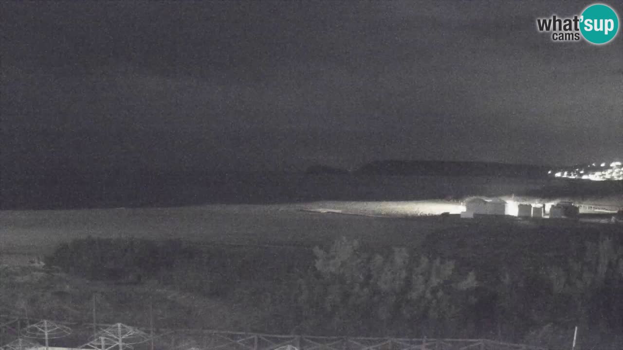 Webcam Torre dei Corsari – Liveblick auf den Strand von Punta Usai