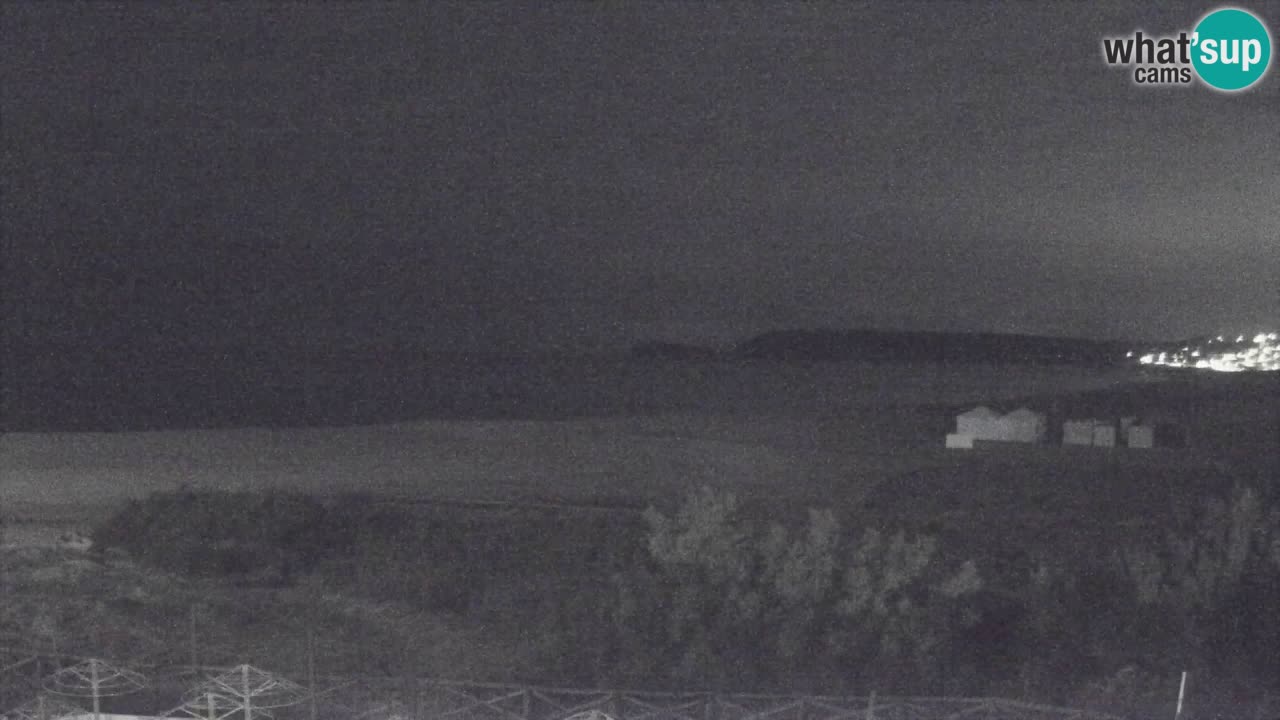 Webcam Torre dei Corsari – Live Beach View from Punta Usai