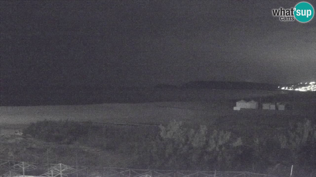Webcam Torre dei Corsari – Live Beach View from Punta Usai