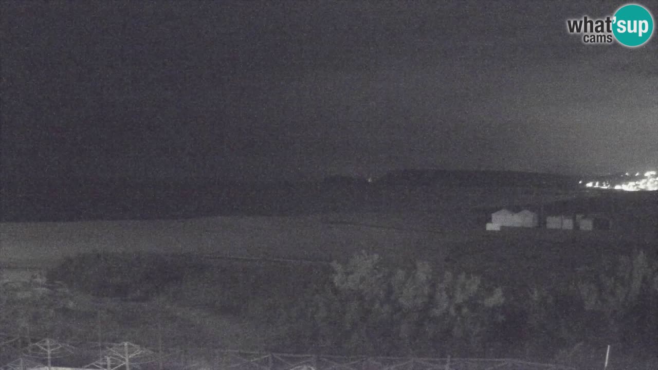 Webcam Torre dei Corsari – Liveblick auf den Strand von Punta Usai