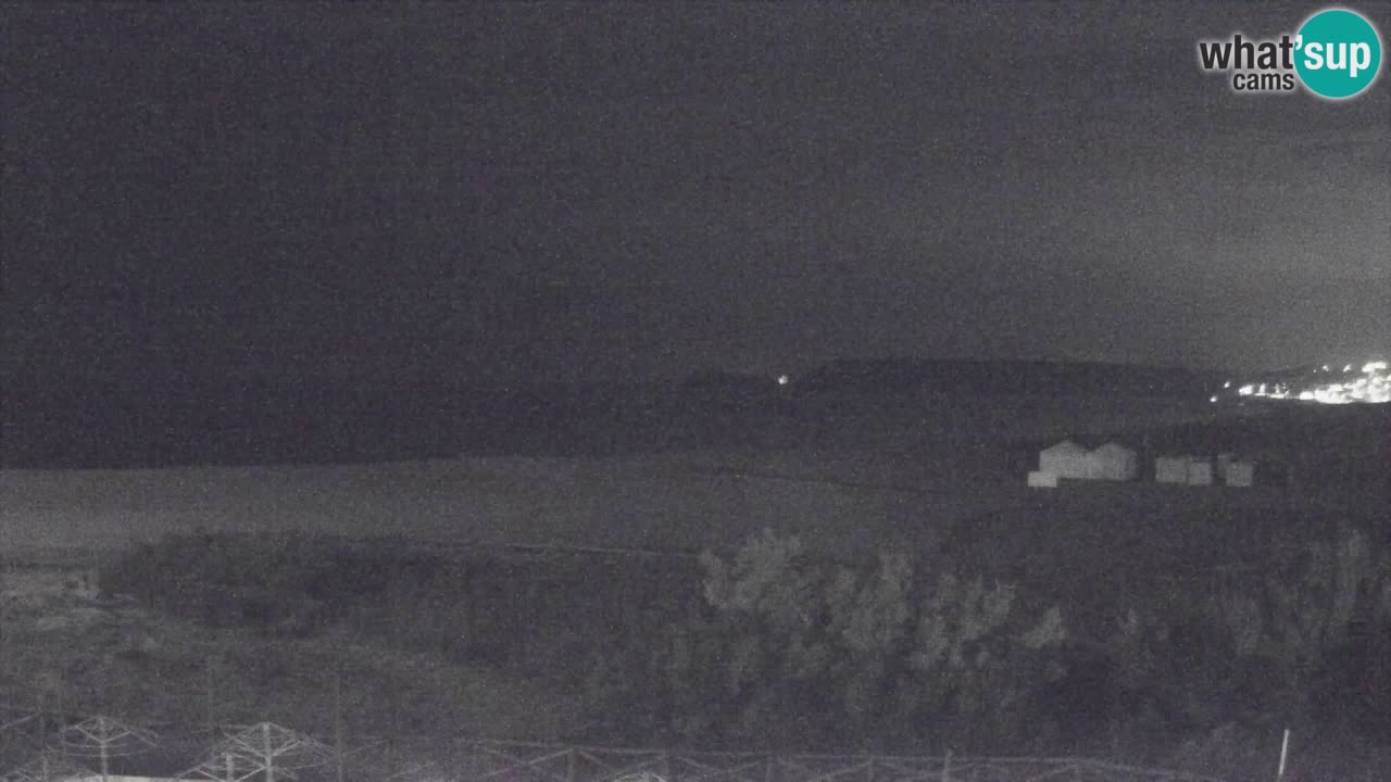 Webcam Torre dei Corsari – Liveblick auf den Strand von Punta Usai