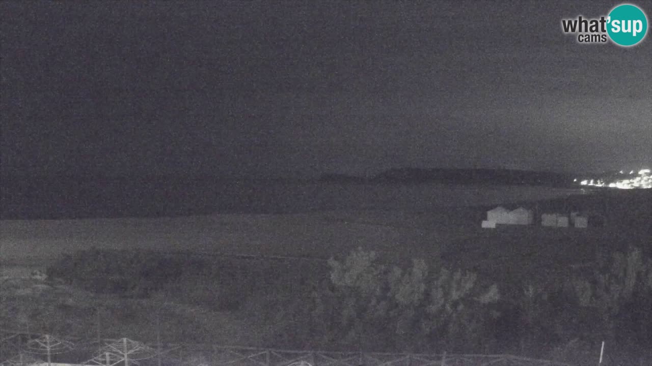 Webcam Torre dei Corsari – Liveblick auf den Strand von Punta Usai