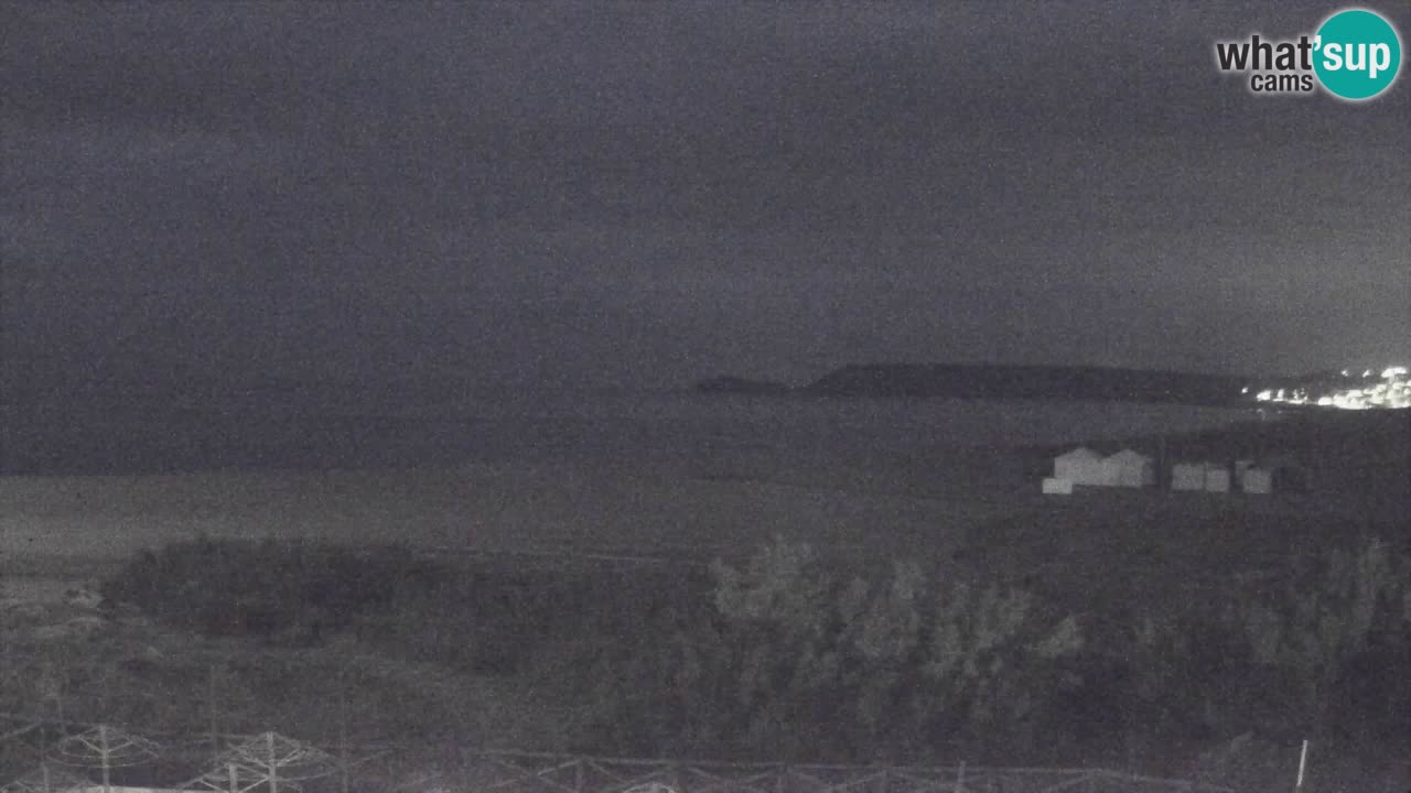Webcam Torre dei Corsari – Live Beach View from Punta Usai
