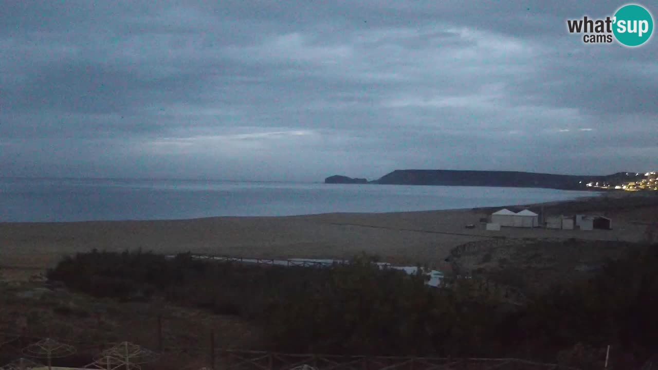 Webcam Torre dei Corsari – Liveblick auf den Strand von Punta Usai