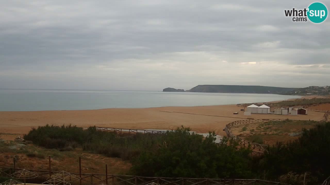 Web kamera Torre dei Corsari – Pogled uživo na plažu s Punta Usai