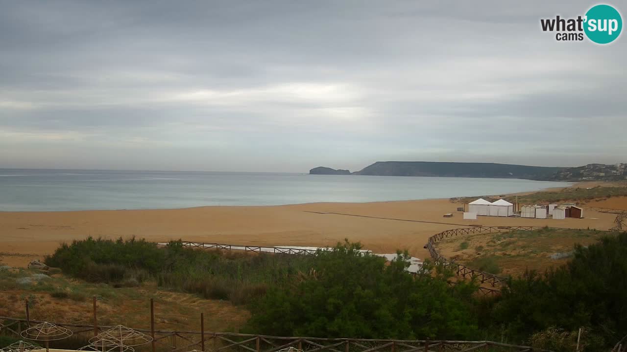 Cámara web Torre dei Corsari – Vista en directo de la playa desde Punta Usai