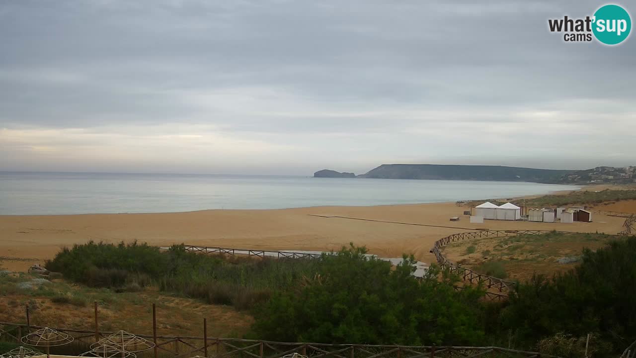 Webcam Torre dei Corsari – Vue en direct sur la plage depuis Punta Usai