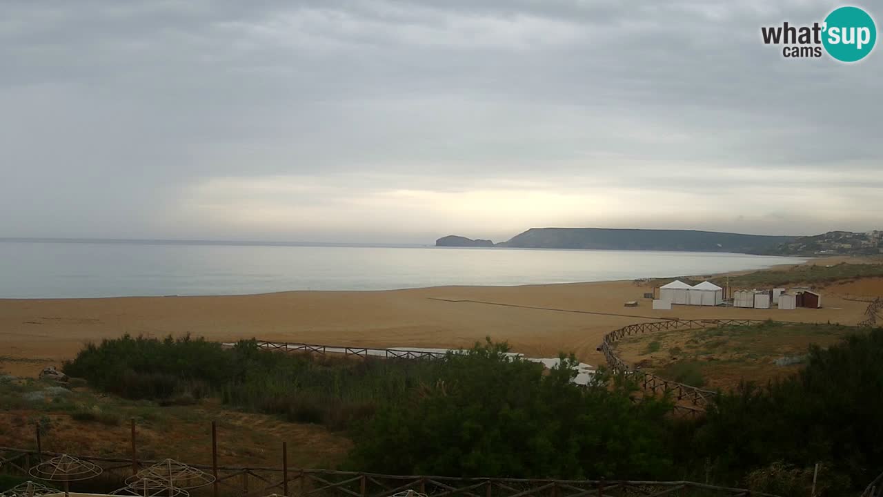 Webcam Torre dei Corsari – Vista live sulla spiaggia da Punta Usai