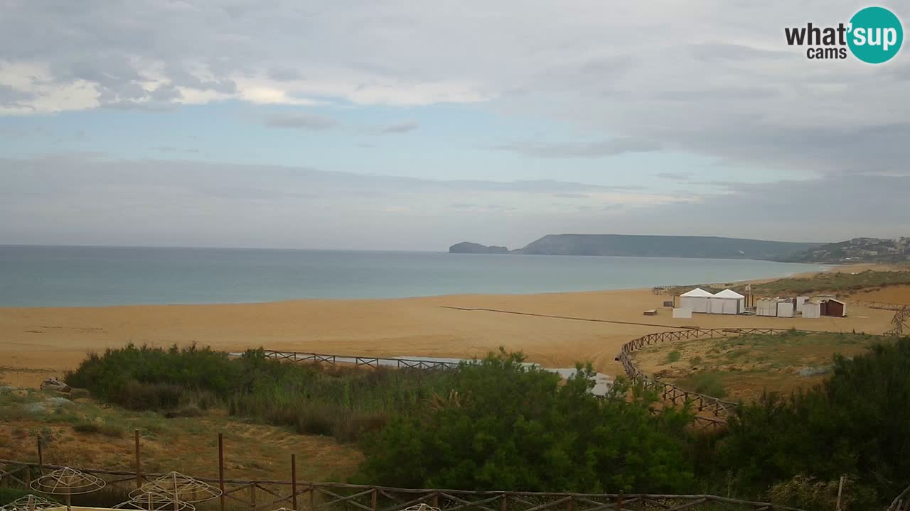 Webcam Torre dei Corsari – Live Beach View from Punta Usai
