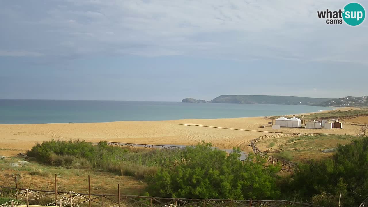 Webcam Torre dei Corsari – Vue en direct sur la plage depuis Punta Usai