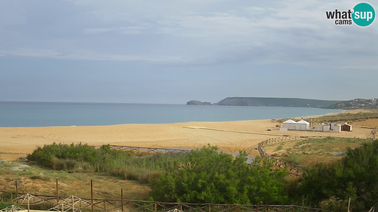 Webcam Torre dei Corsari – Vue en direct sur la plage depuis Punta Usai
