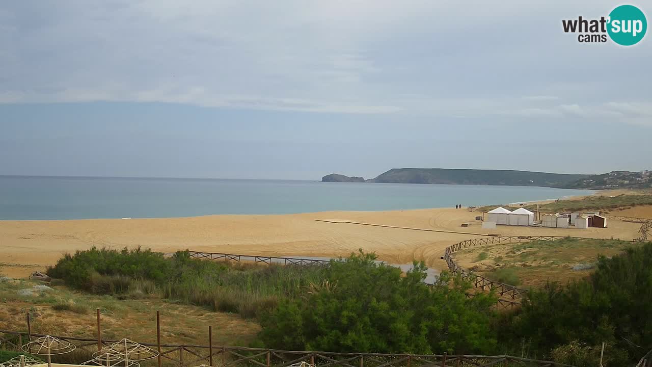 Webcam Torre dei Corsari – Live Beach View from Punta Usai