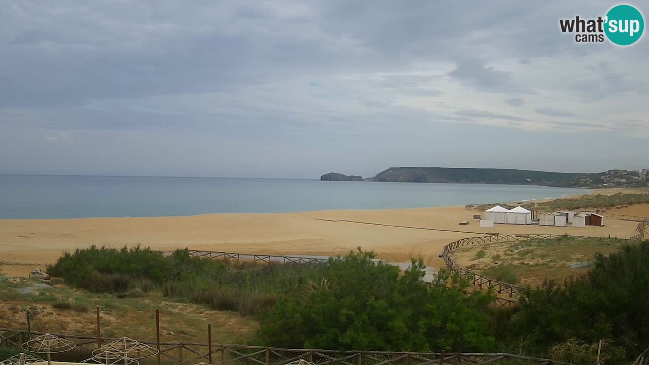 Webcam Torre dei Corsari – Vue en direct sur la plage depuis Punta Usai