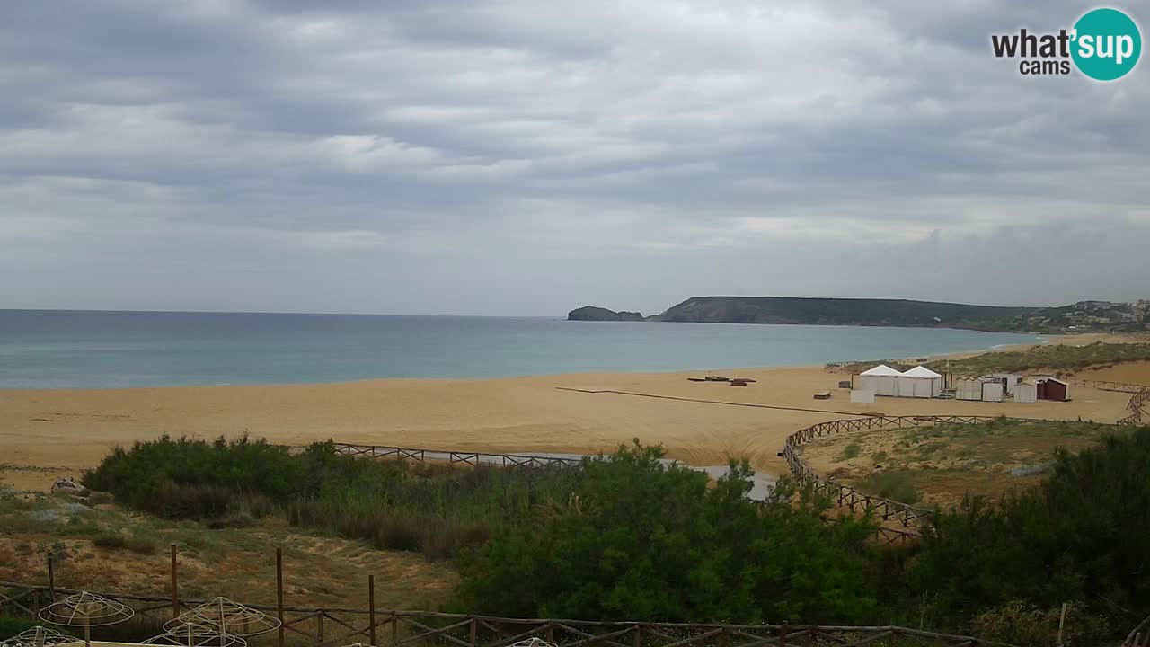 Webcam Torre dei Corsari – Live Beach View from Punta Usai