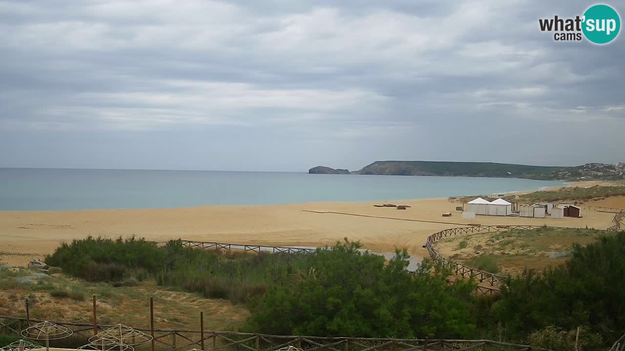 Webcam Torre dei Corsari – Live Beach View from Punta Usai