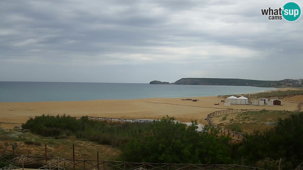 Webcam Torre dei Corsari – Live Beach View from Punta Usai