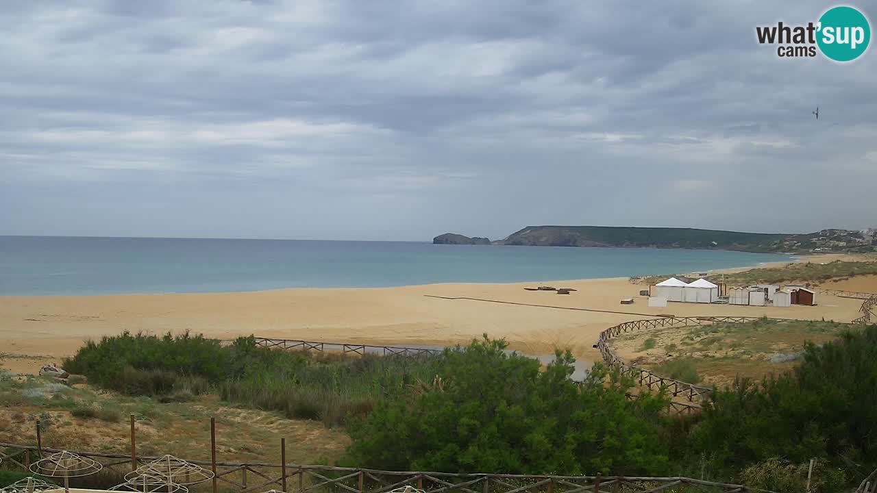 Webcam Torre dei Corsari – Liveblick auf den Strand von Punta Usai