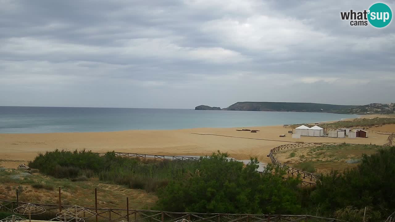 Webcam Torre dei Corsari – Live Beach View from Punta Usai