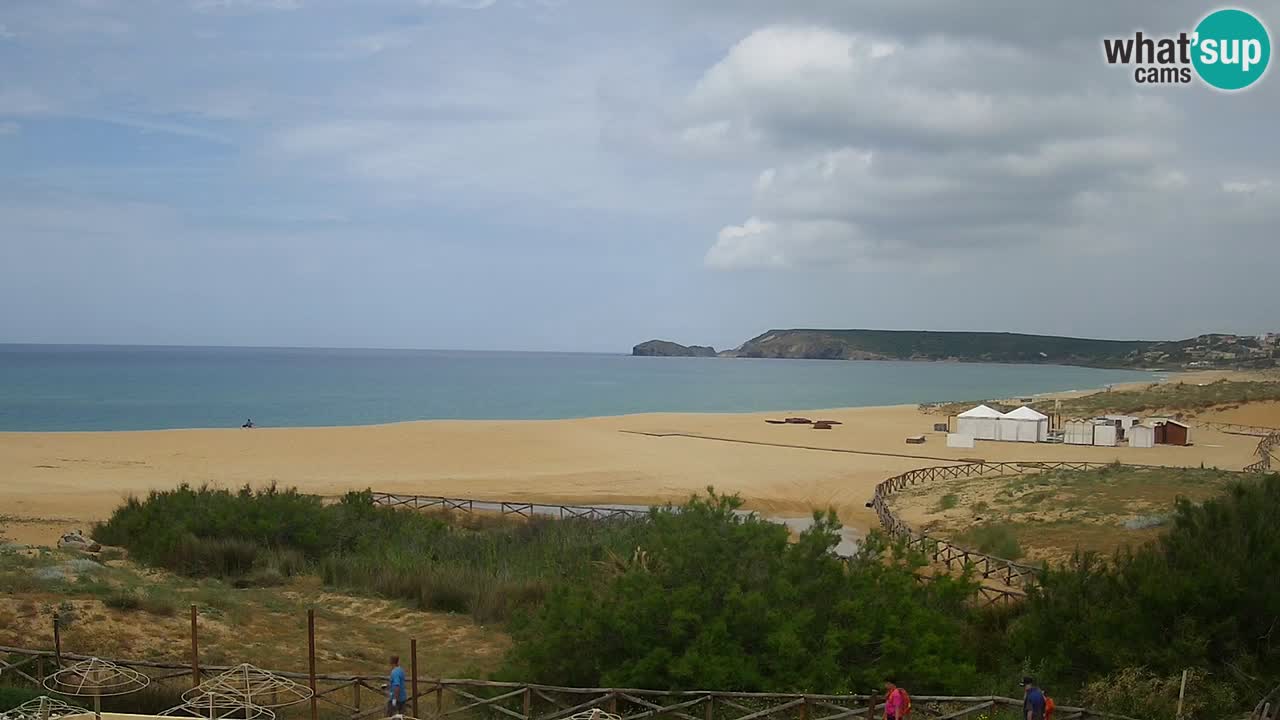 Webcam Torre dei Corsari – Vista live sulla spiaggia da Punta Usai