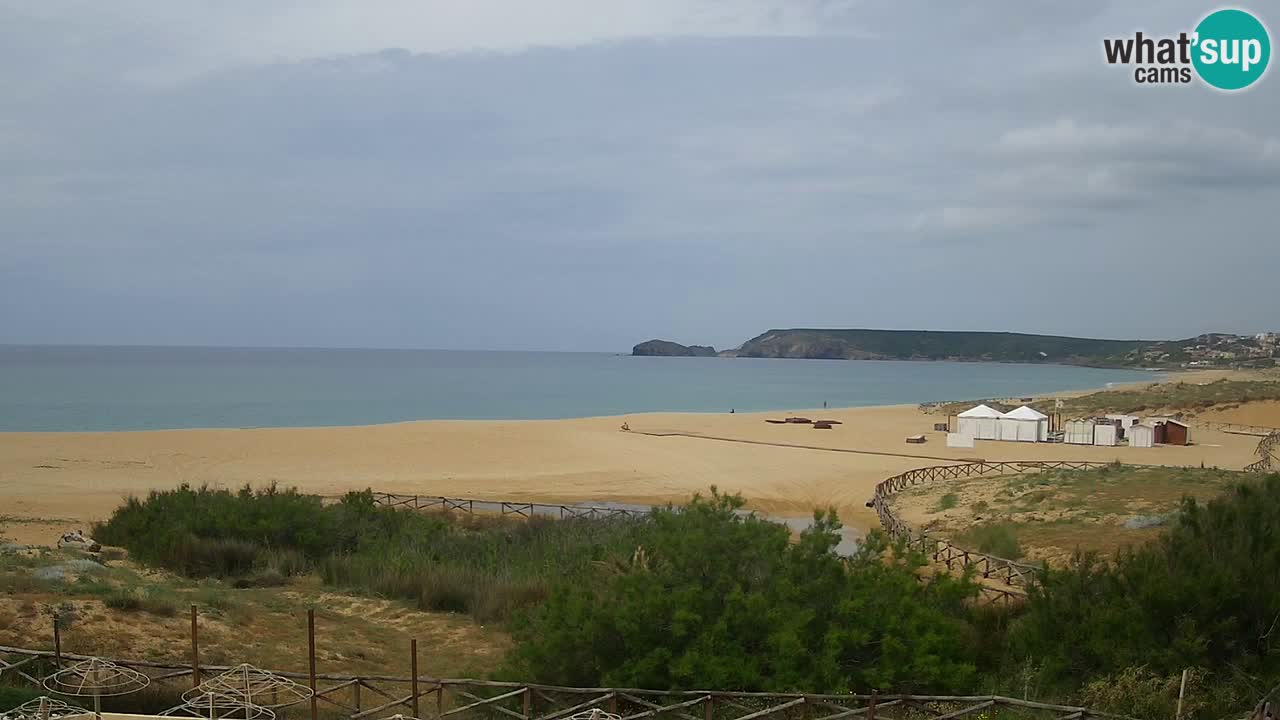 Webcam Torre dei Corsari – Live Beach View from Punta Usai