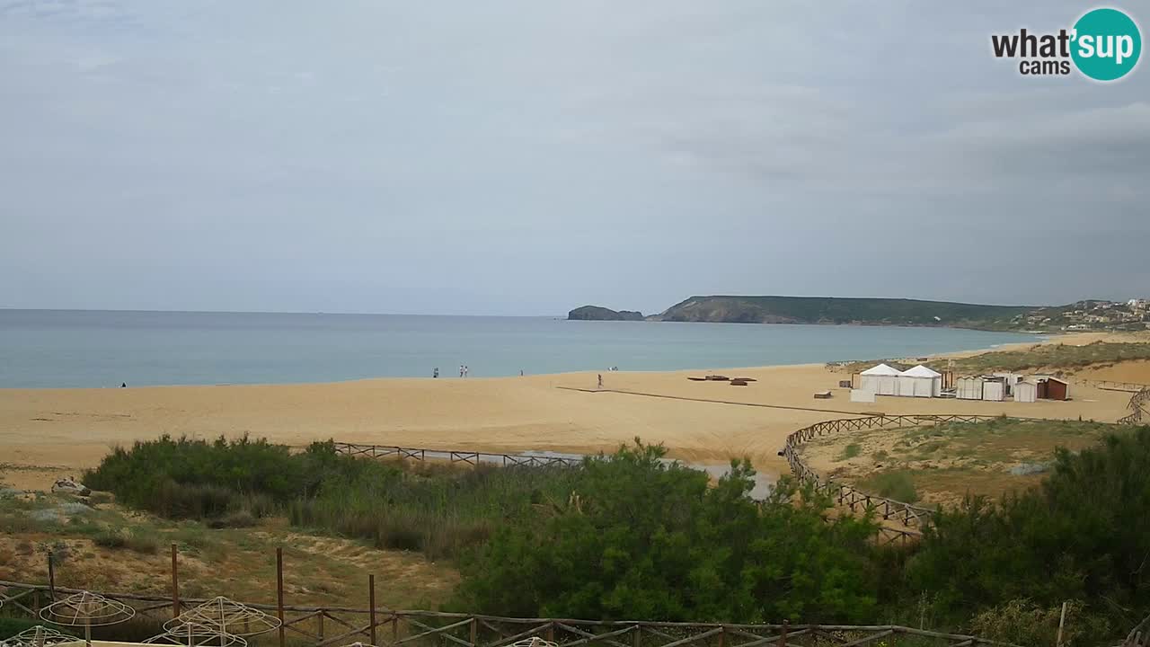 Webcam Torre dei Corsari – Live Beach View from Punta Usai
