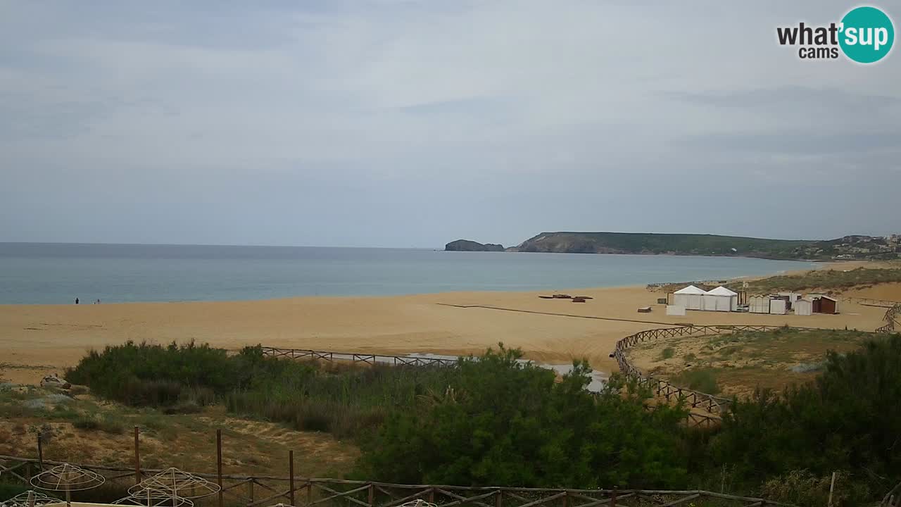 Webcam Torre dei Corsari – Vista live sulla spiaggia da Punta Usai
