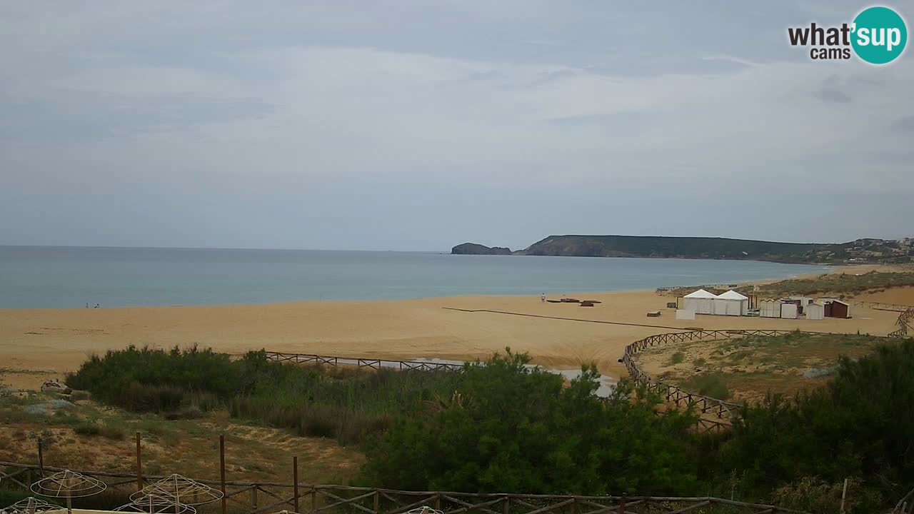 Cámara web Torre dei Corsari – Vista en directo de la playa desde Punta Usai