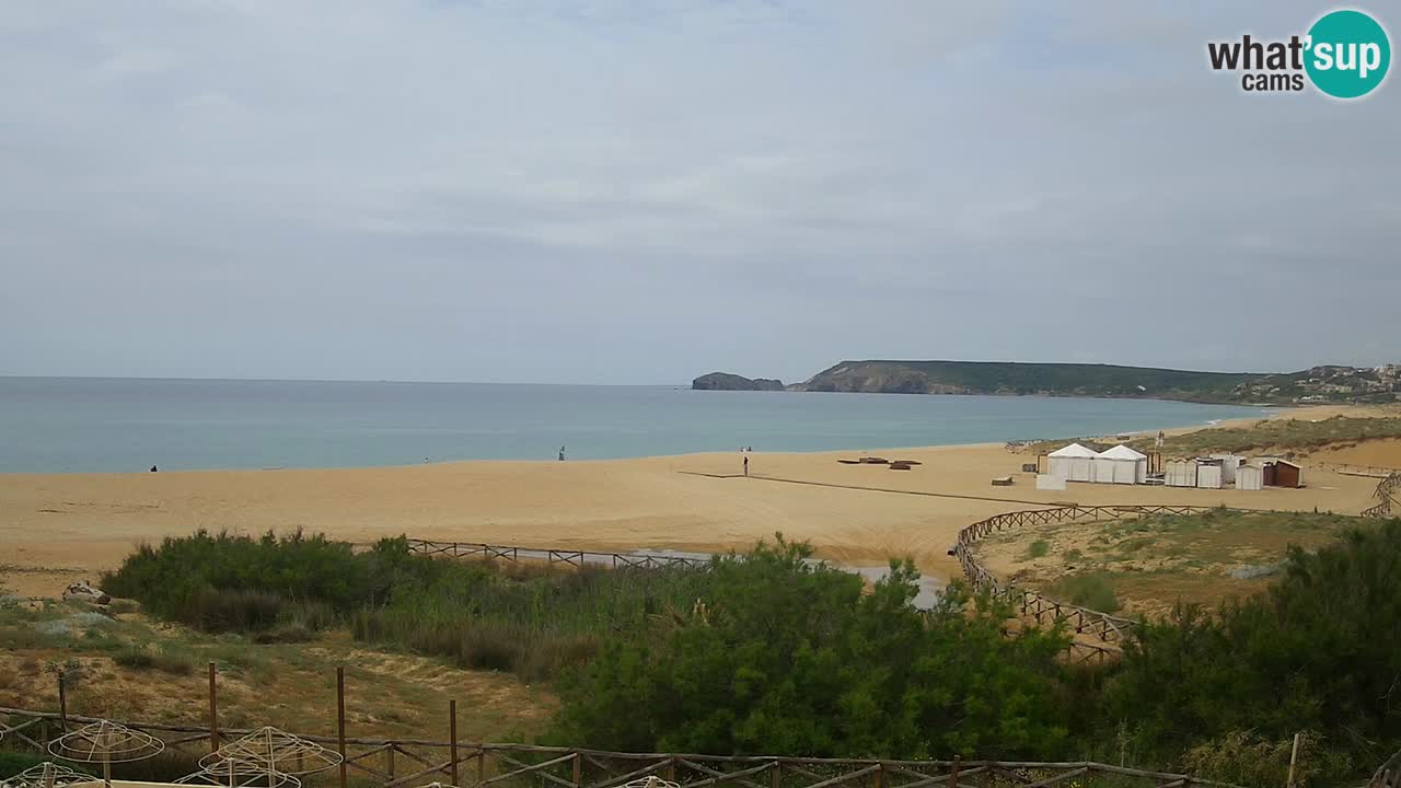Webcam Torre dei Corsari – Live Beach View from Punta Usai