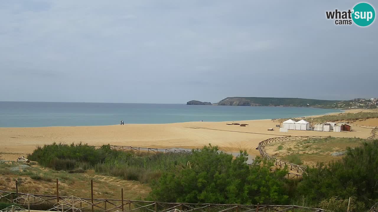 Webcam Torre dei Corsari – Live Beach View from Punta Usai