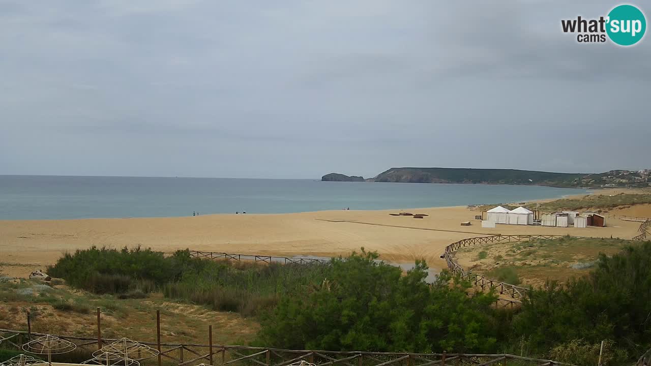 Webcam Torre dei Corsari – Live Beach View from Punta Usai
